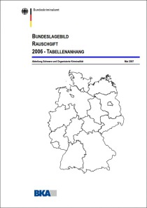 Bundeslagebild Rauschgift 2006 – Tabellenanhang (BKA, Mai 2007)